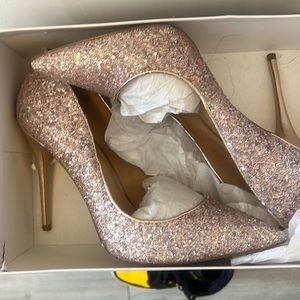 Steve Madden glitter heels